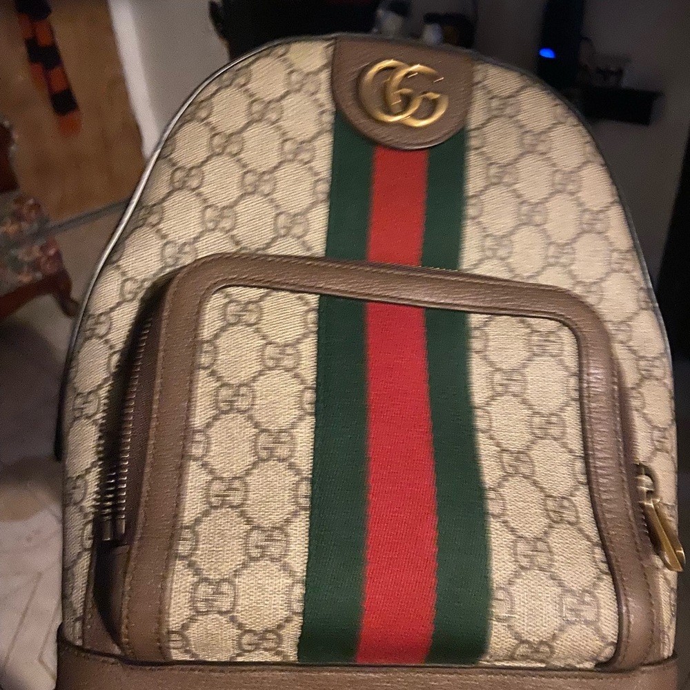 Gucci Ophidia GG small backpack slightly used